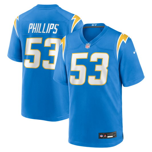 Los Angeles Chargers Del'Shawn Phillips Nike Powder Blue product image 1