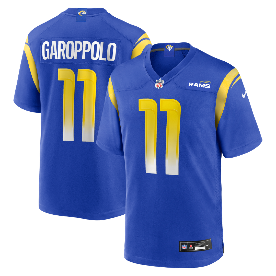 Los Angeles Rams Jimmy Garoppolo Nike Royal Game Jersey product image 1