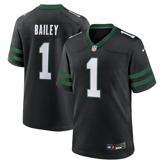 New York Jets David Bailey Nike Legacy Black Alternate Game product image 1