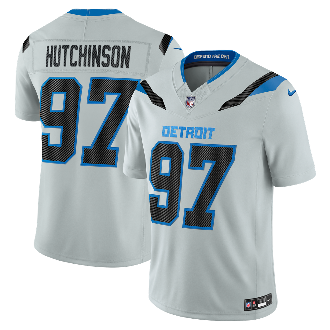 Detroit Lions Aidan Hutchinson Nike Silver 2026 Rivalries product image 1