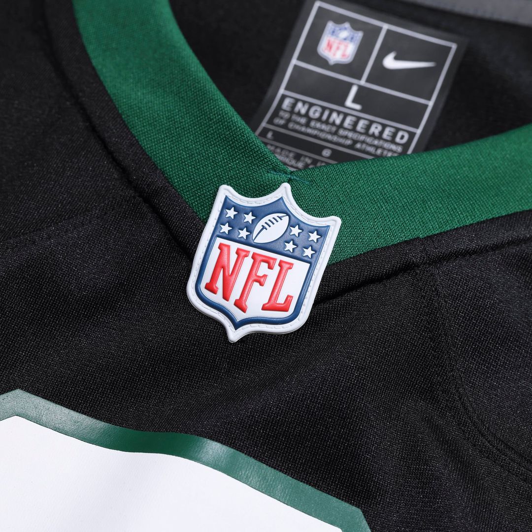 New York Jets David Bailey Nike Legacy Black Alternate Game product image 10