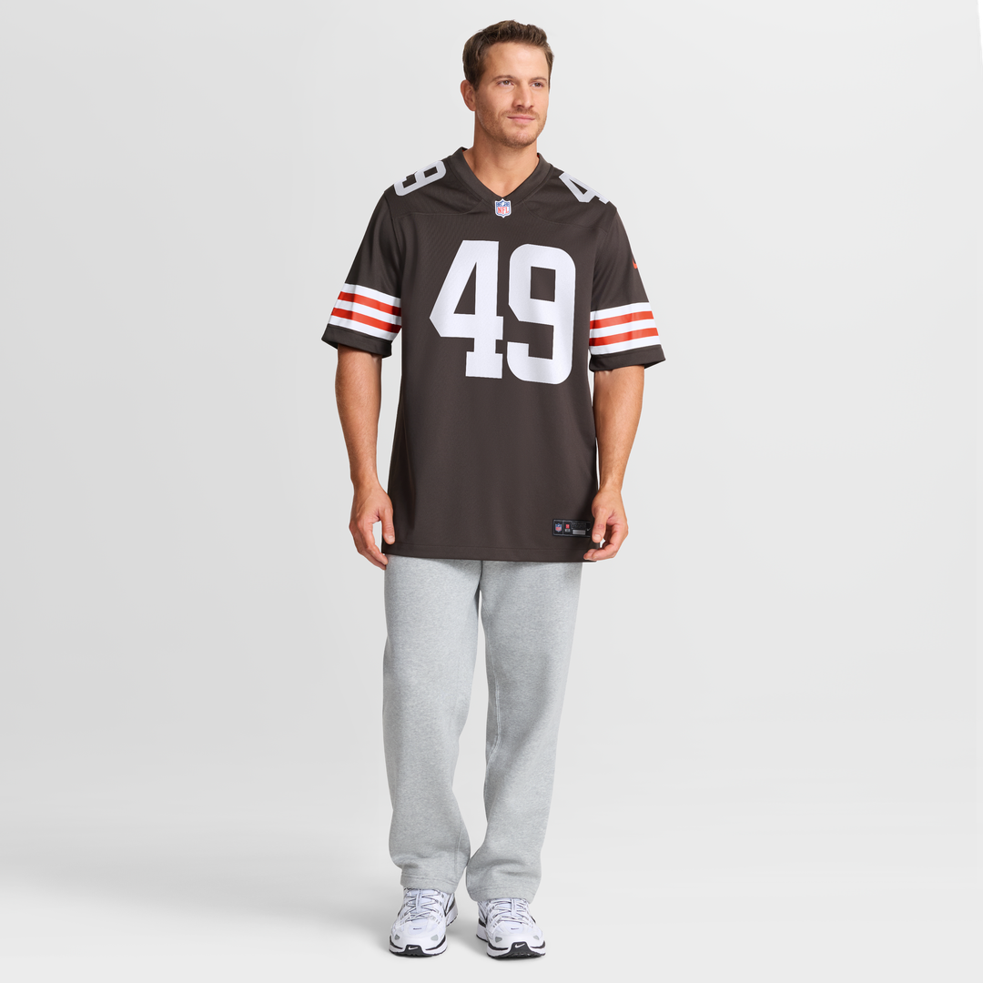 Cleveland Browns Carson Schwesinger Nike Brown 2025 NFL product image 7