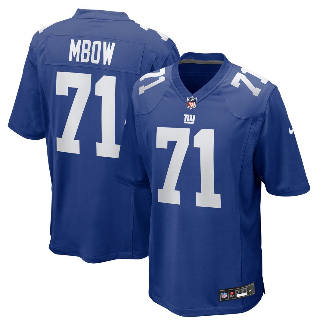 New York Giants Marcus Mbow Nike Royal Game Jersey product image 1