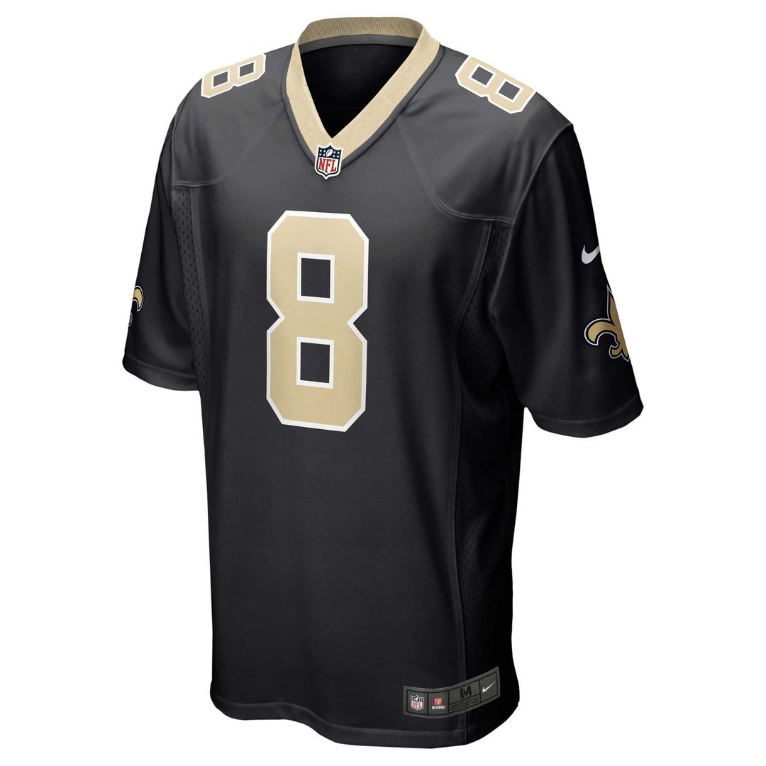New Orleans Saints Archie Manning Nike Black Retired Game product image 2
