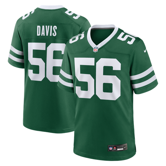New York Jets Demario Davis Nike Legacy Green Game Jersey product image 1