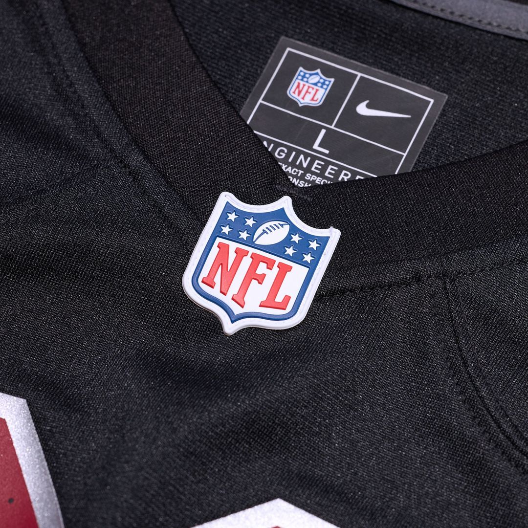 Arizona Cardinals Nike Black Alternate Custom Jersey product image 4