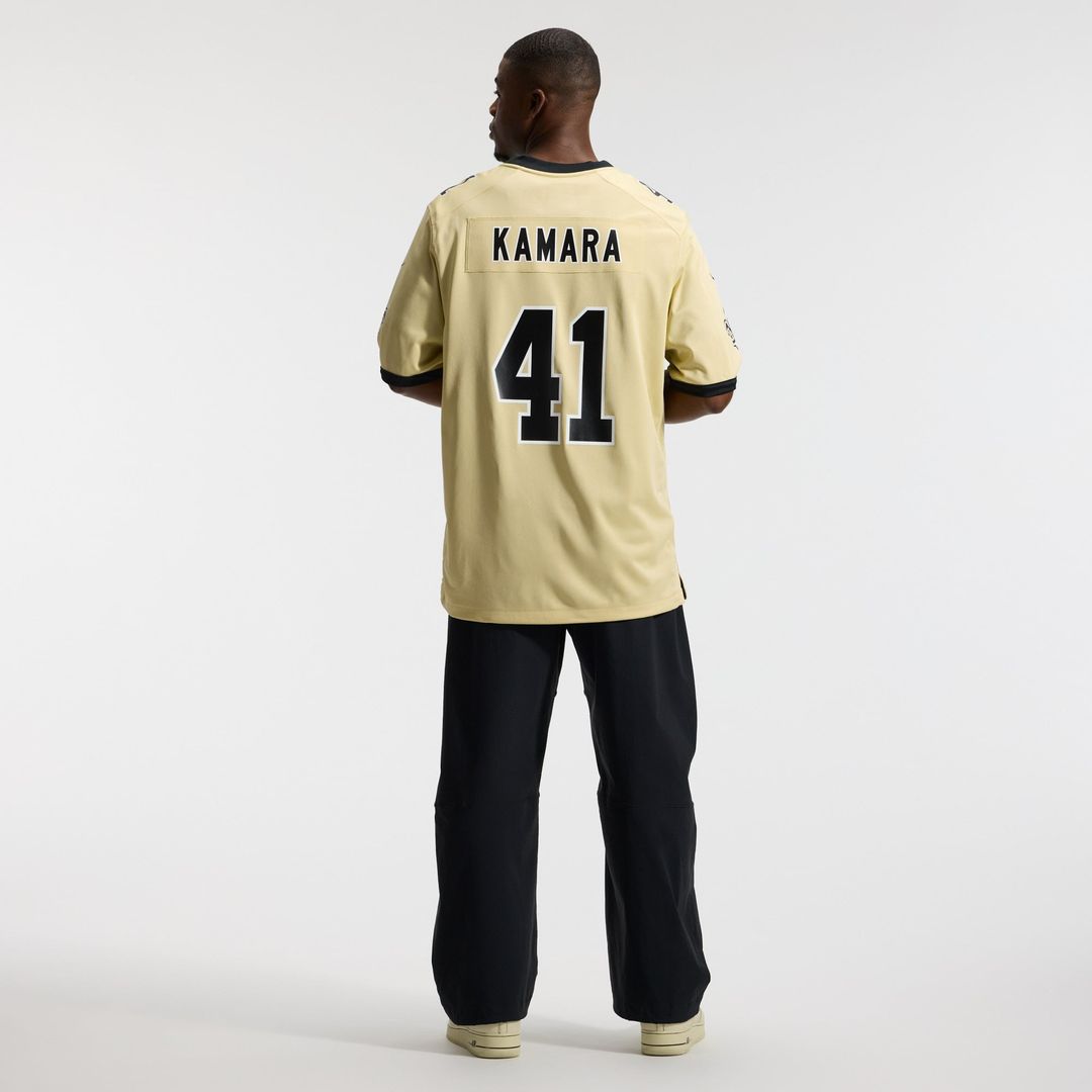 New Orleans Saints Alvin Kamara Nike Black Game Jersey product image 24