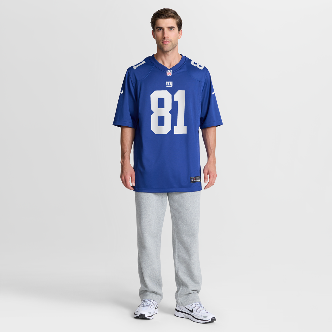 New York Giants Jalin Hyatt Nike Royal Game Jersey product image 2