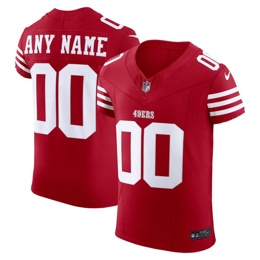 San Francisco 49ers Nike Scarlet Vapor FUSE Elite Custom product image 1