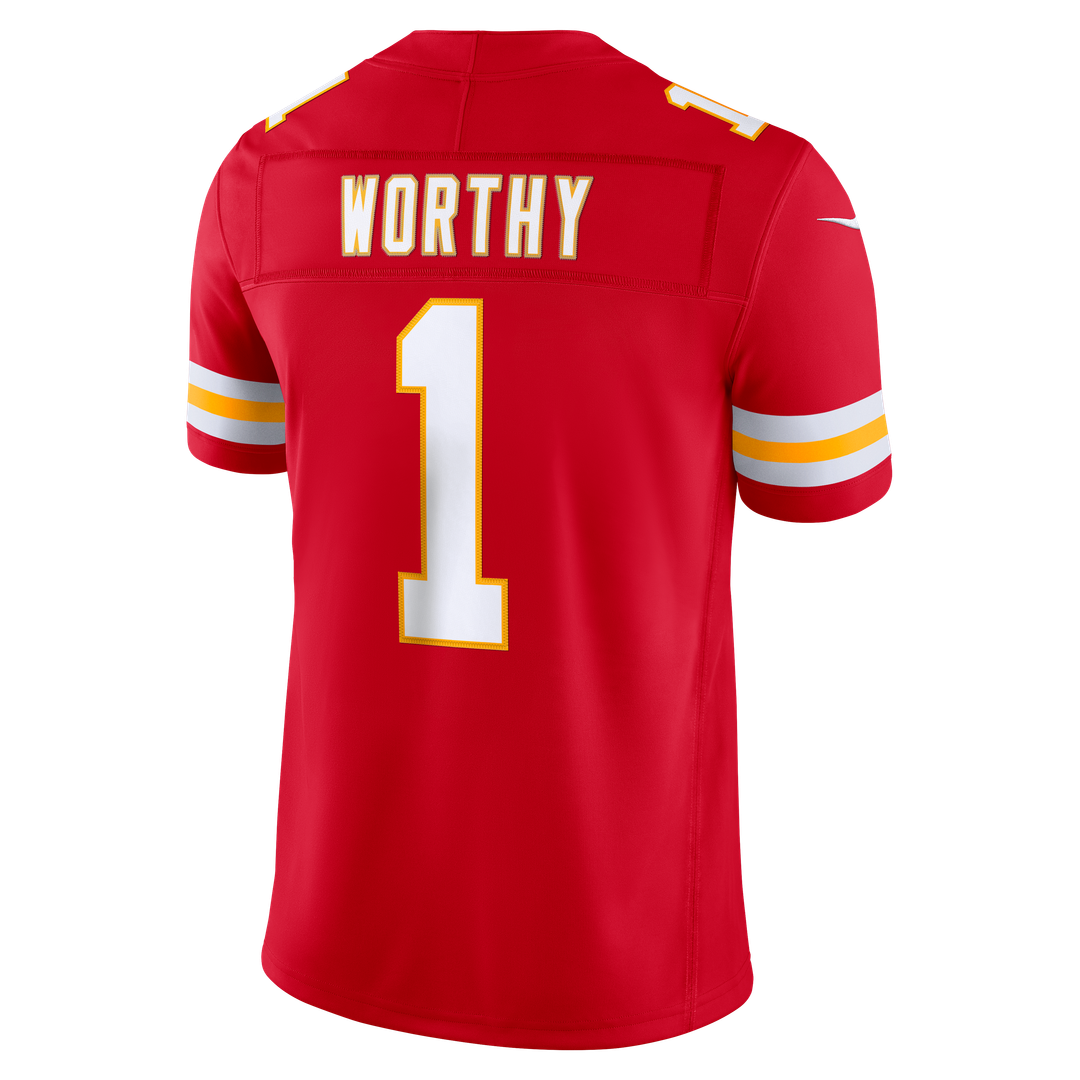 Kansas City Chiefs Xavier Worthy Nike Red Team Vapor FUSE product image 3