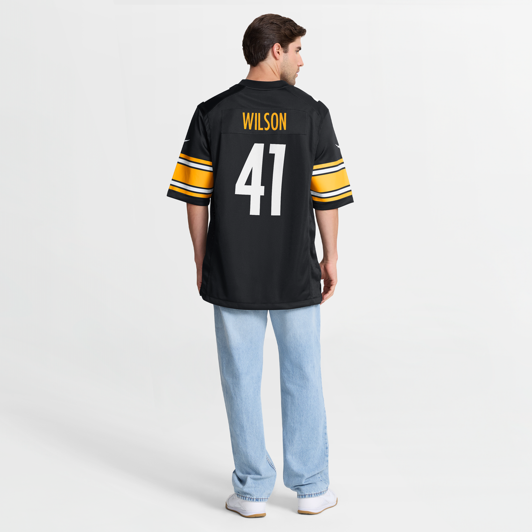 Pittsburgh Steelers Payton Wilson Nike Black Game Jersey product image 8