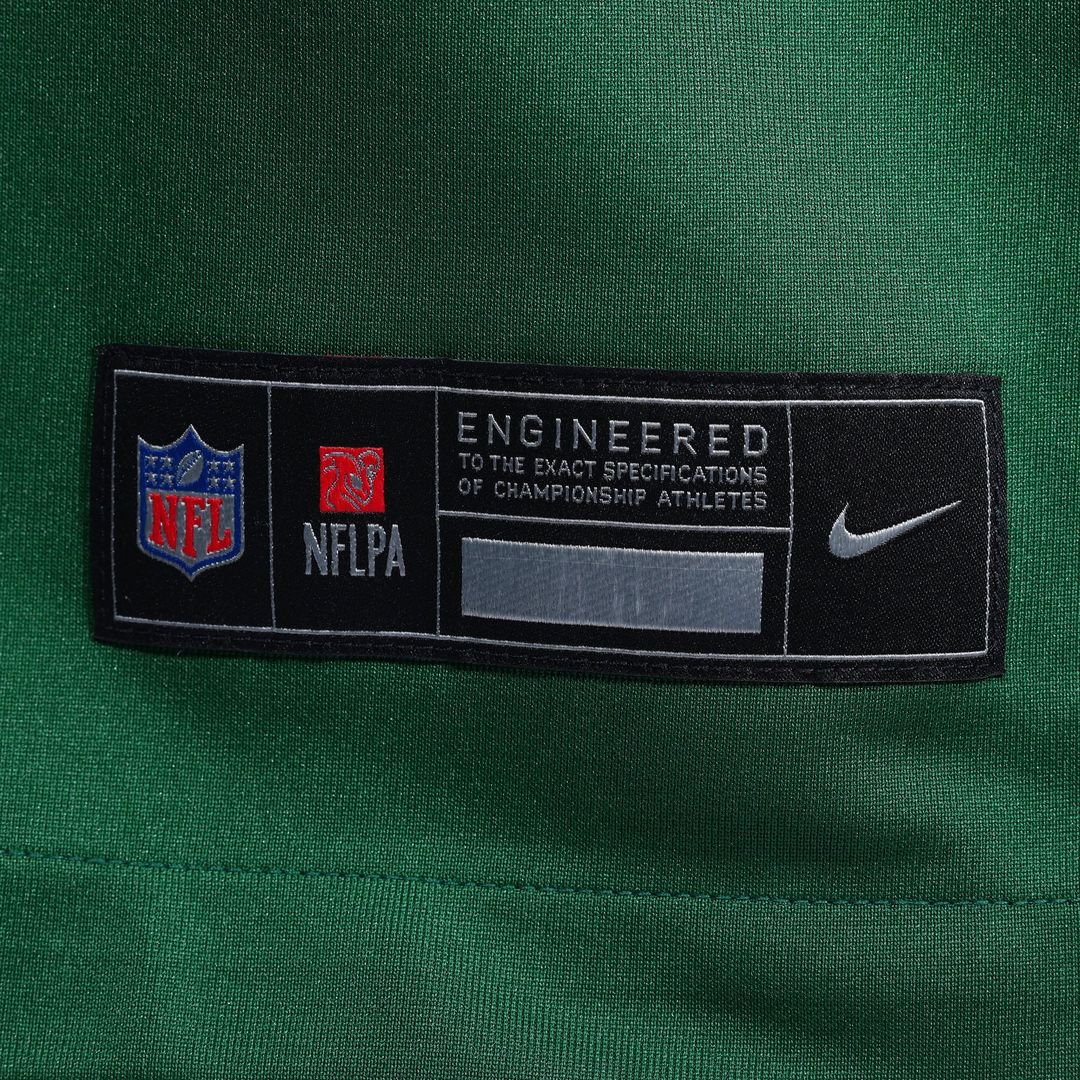 New York Jets Armand Membou Nike Green Game Jersey product image 6