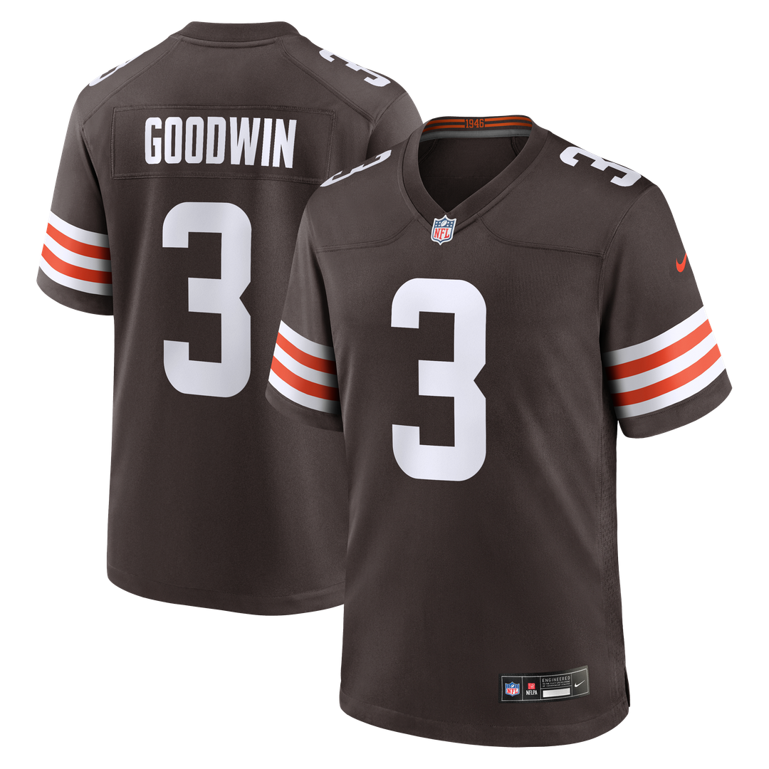 Cleveland Browns Marquise Goodwin Nike Brown Game Jersey product image 1