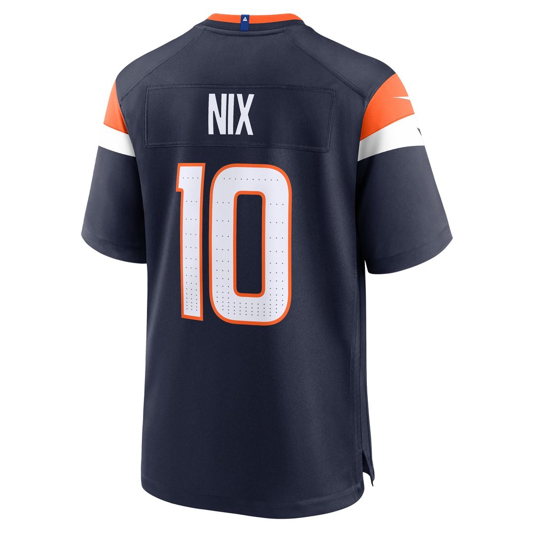 Denver Broncos Bo Nix Nike Orange Game Jersey product image 23