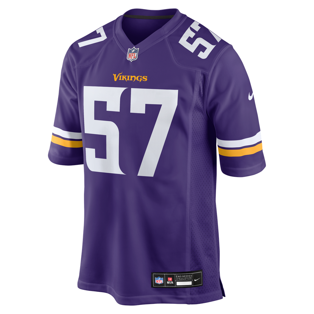Minnesota Vikings Chaz Chambliss Nike Purple Game Jersey product image 2