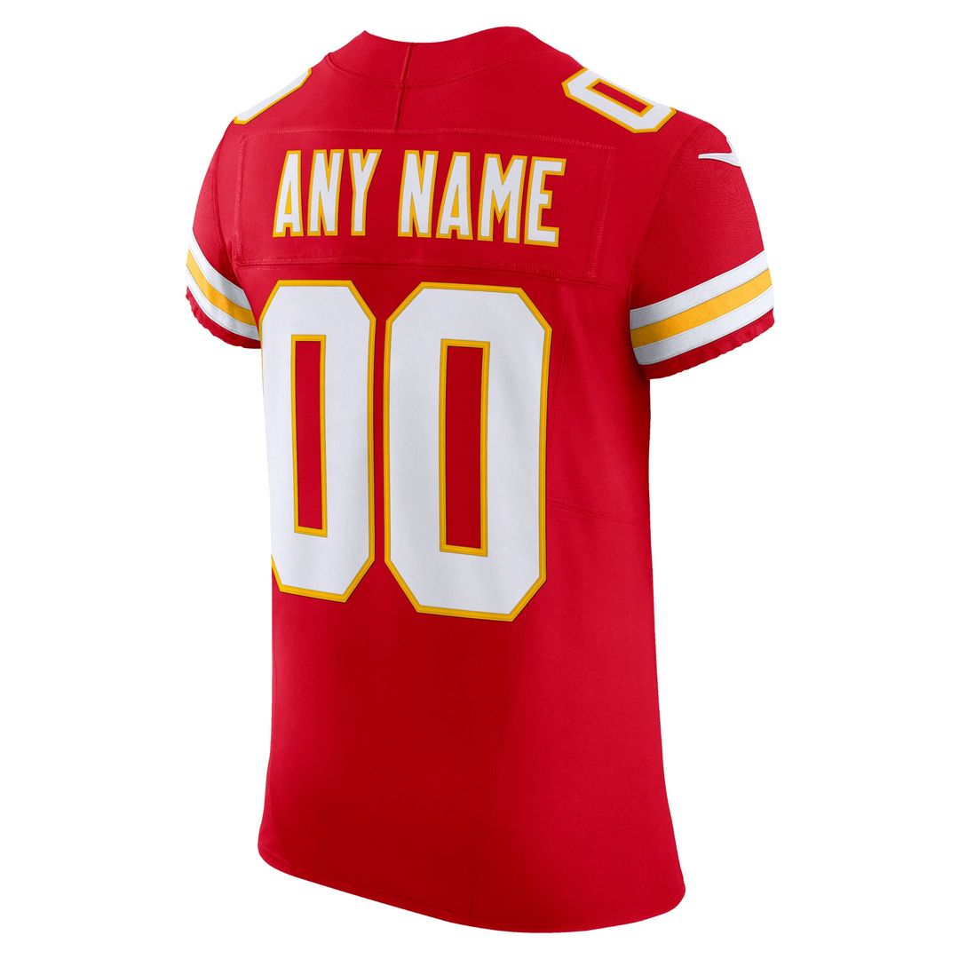 Kansas City Chiefs Nike Red Vapor FUSE Elite Custom Jersey product image 3