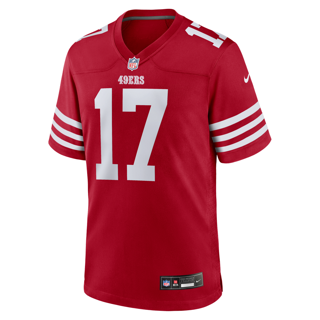 San Francisco 49ers Jordan Watkins Nike Scarlet Game Jersey product image 2