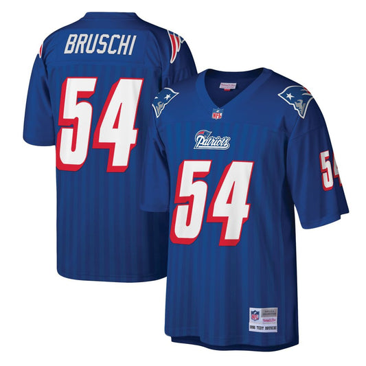 New England Patriots Tedy Bruschi Mitchell & Ness Royal product image 1