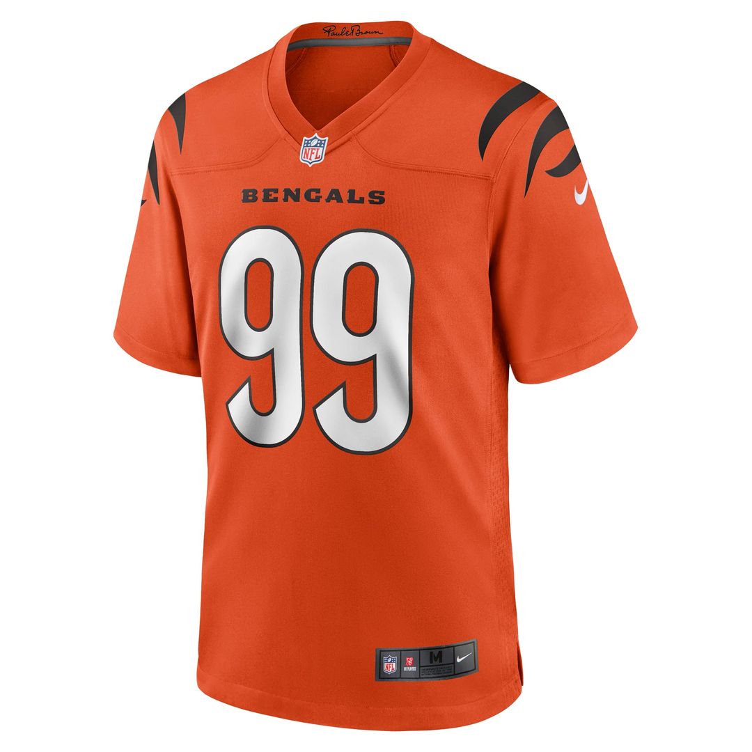 Cincinnati Bengals Myles Murphy Nike Orange Alternate Game product image 2