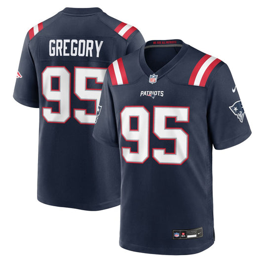 New England Patriots Eric Gregory Nike Navy Game Jersey product image 1