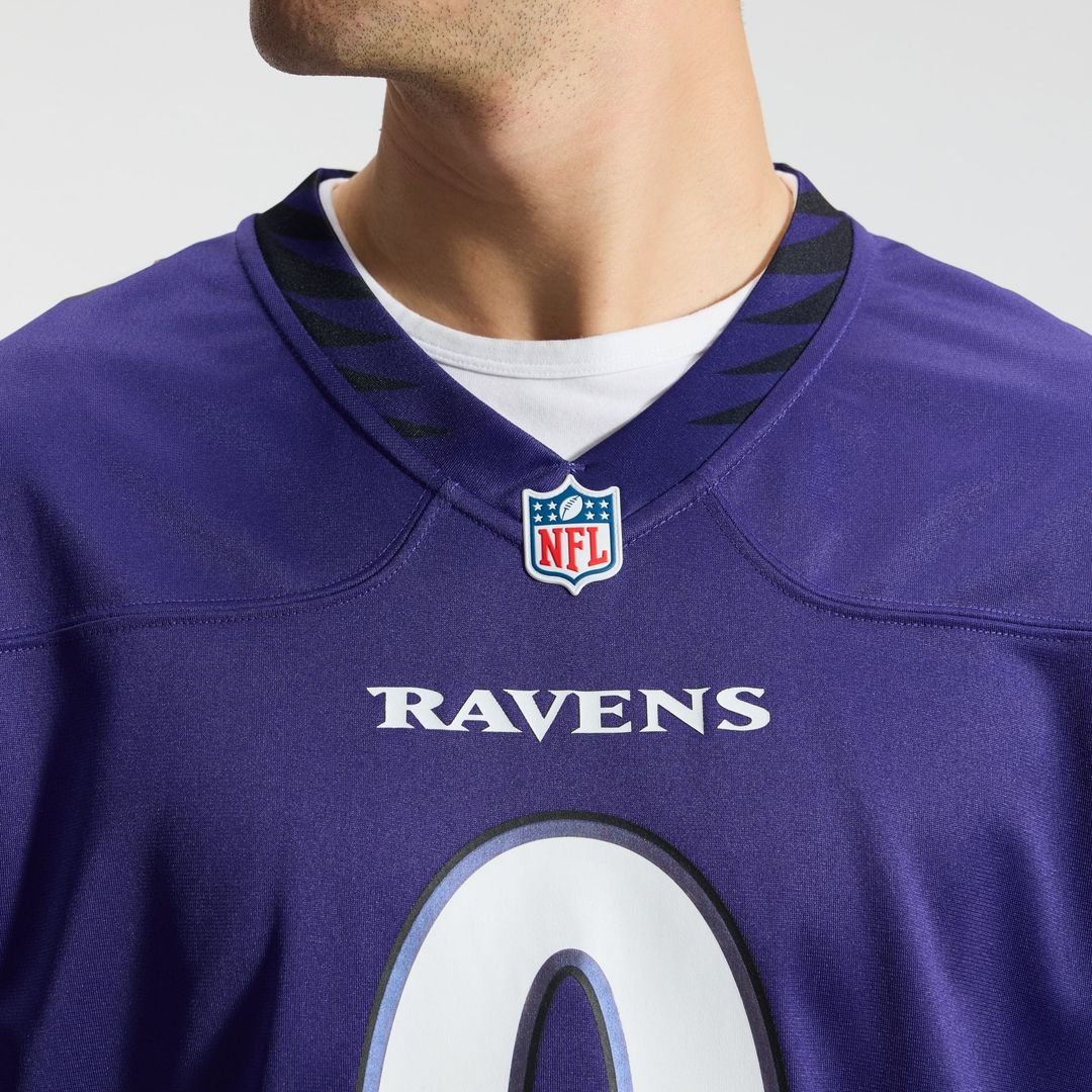 Baltimore Ravens Roquan Smith Nike Purple Game Jersey product image 9
