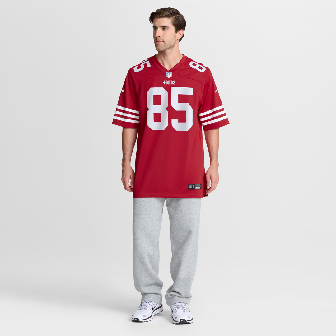 San Francisco 49ers George Kittle Nike White Game Jersey product image 14