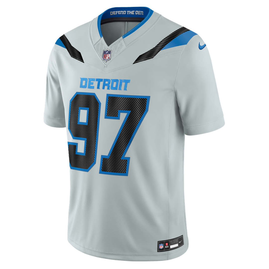 Detroit Lions Aidan Hutchinson Nike Silver 2026 Rivalries product image 2