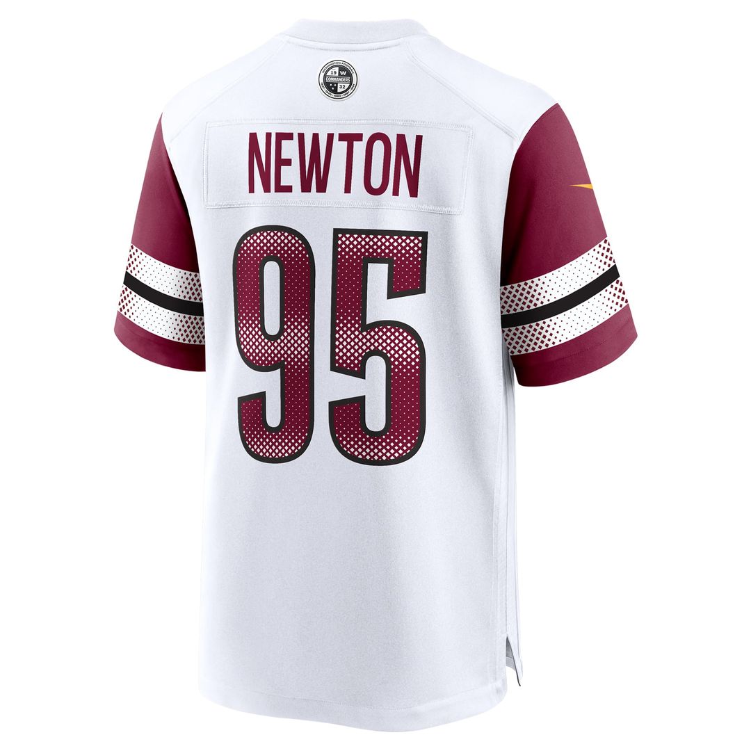 Washington Commanders Jer'Zhan Newton Nike White Game Jersey product image 3