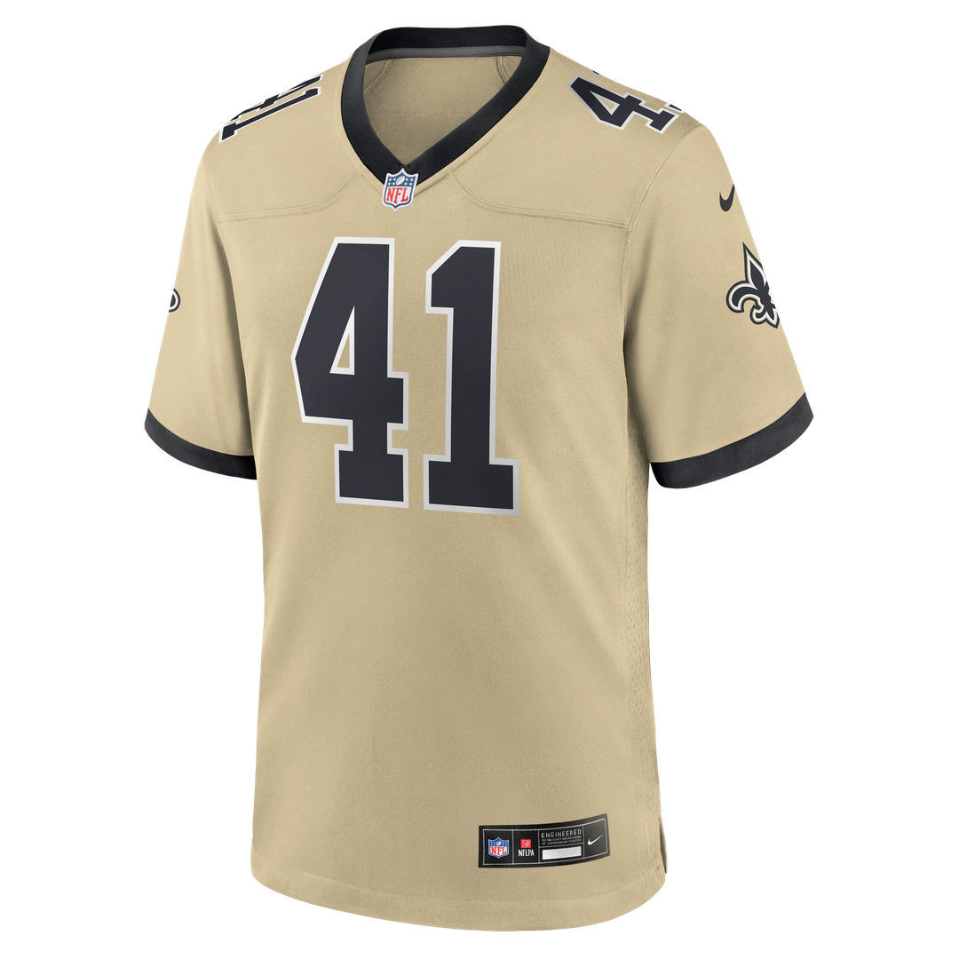 New Orleans Saints Alvin Kamara Nike Black Game Jersey product image 25