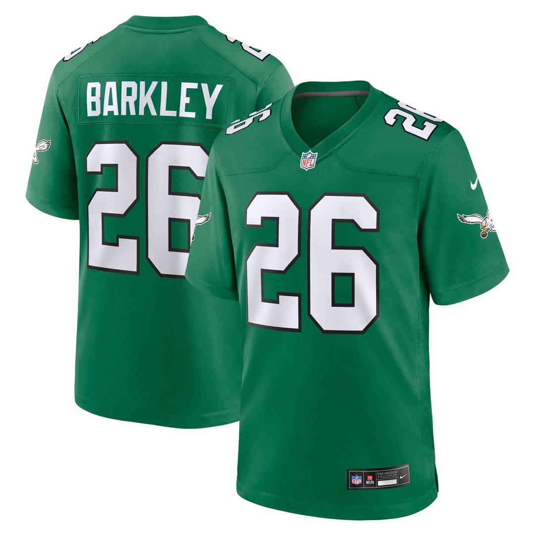 Philadelphia Eagles Saquon Barkley Nike Kelly Green product image 7