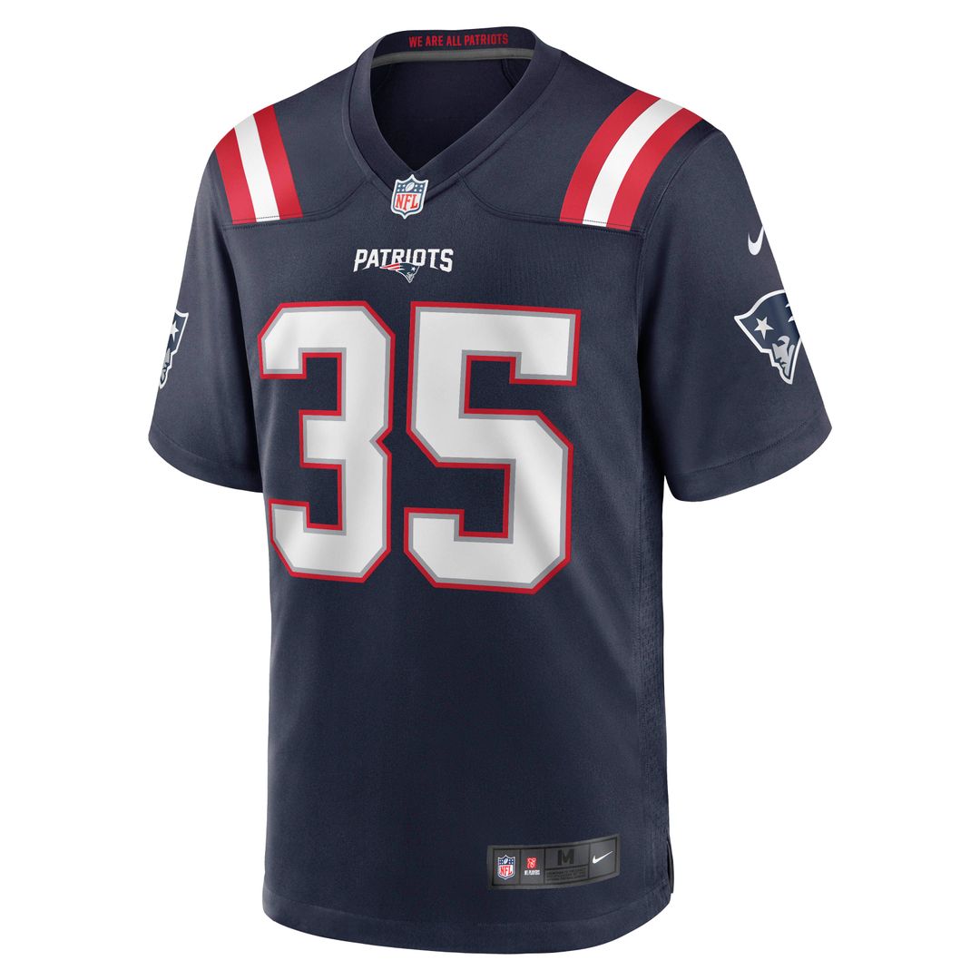 New England Patriots Jim Nance Nike Navy Retired Player product image 2