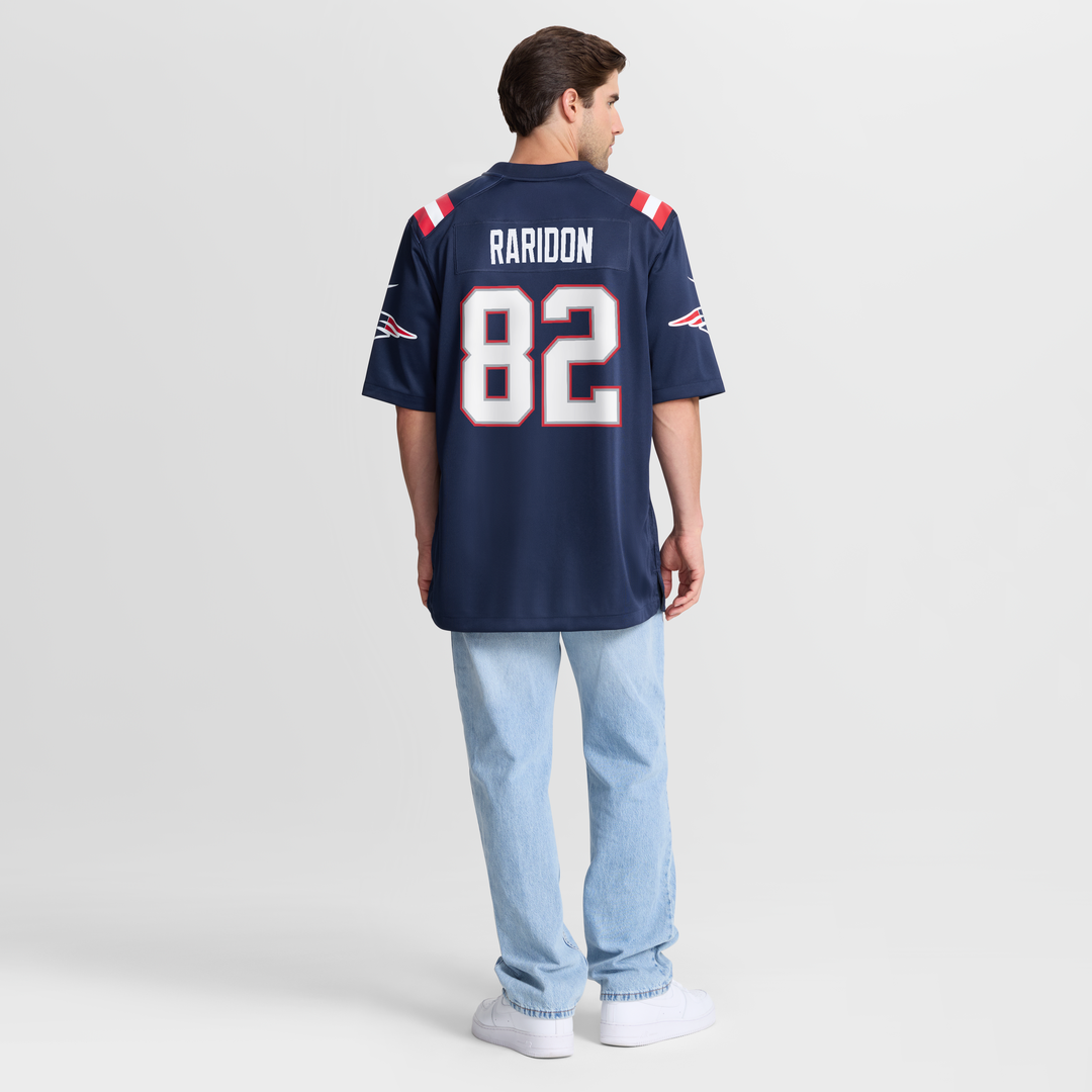 New England Patriots Eli Raridon Nike Navy Game Jersey product image 3