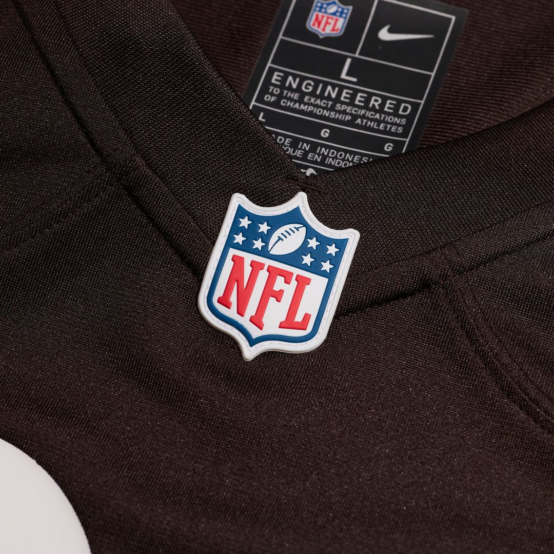 Cleveland Browns Joe DeLamielleure Nike Brown Retired product image 4