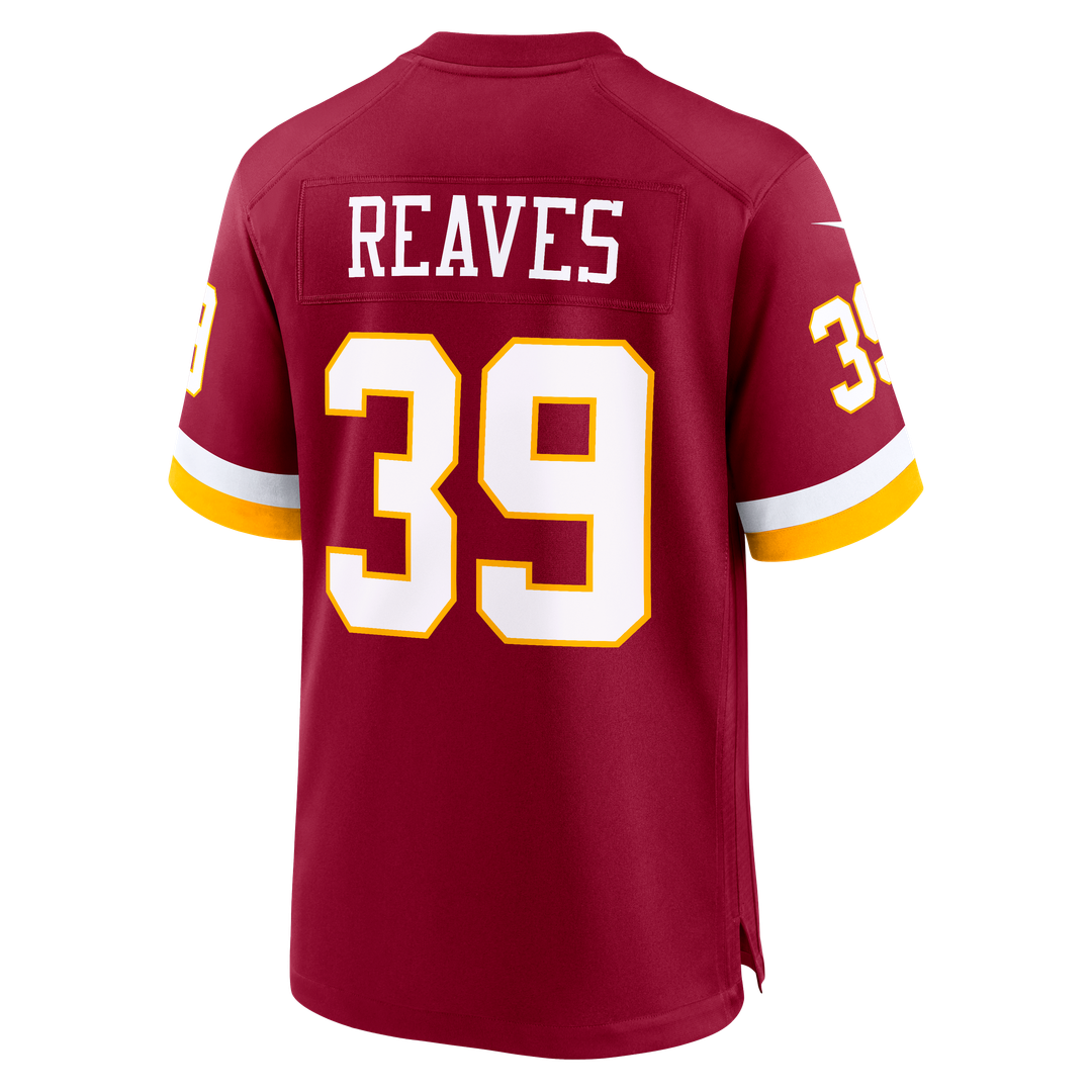 Washington Commanders Jeremy Reaves Nike Burgundy Game product image 3