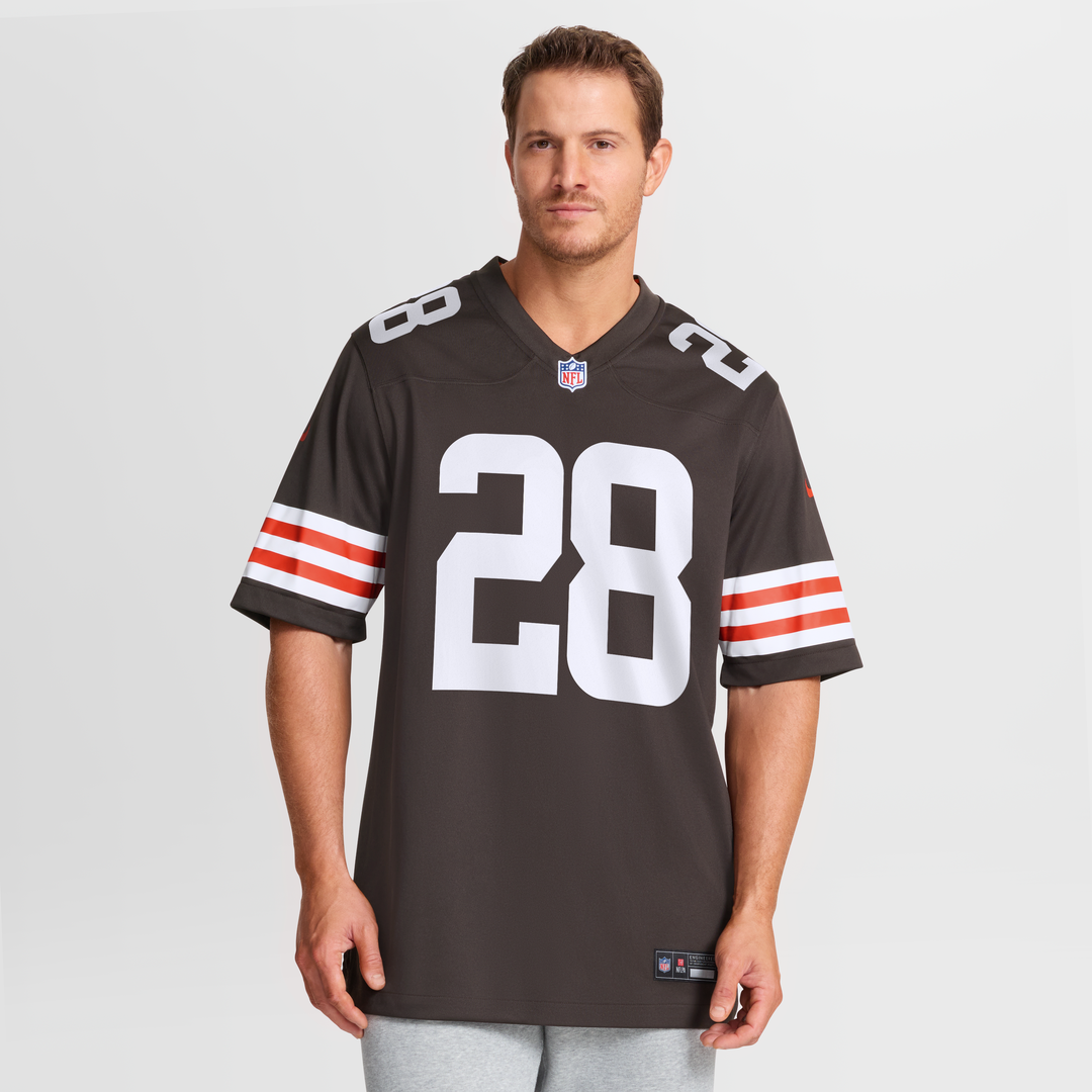 Cleveland Browns Tre Avery Nike Brown Game Jersey product image 4