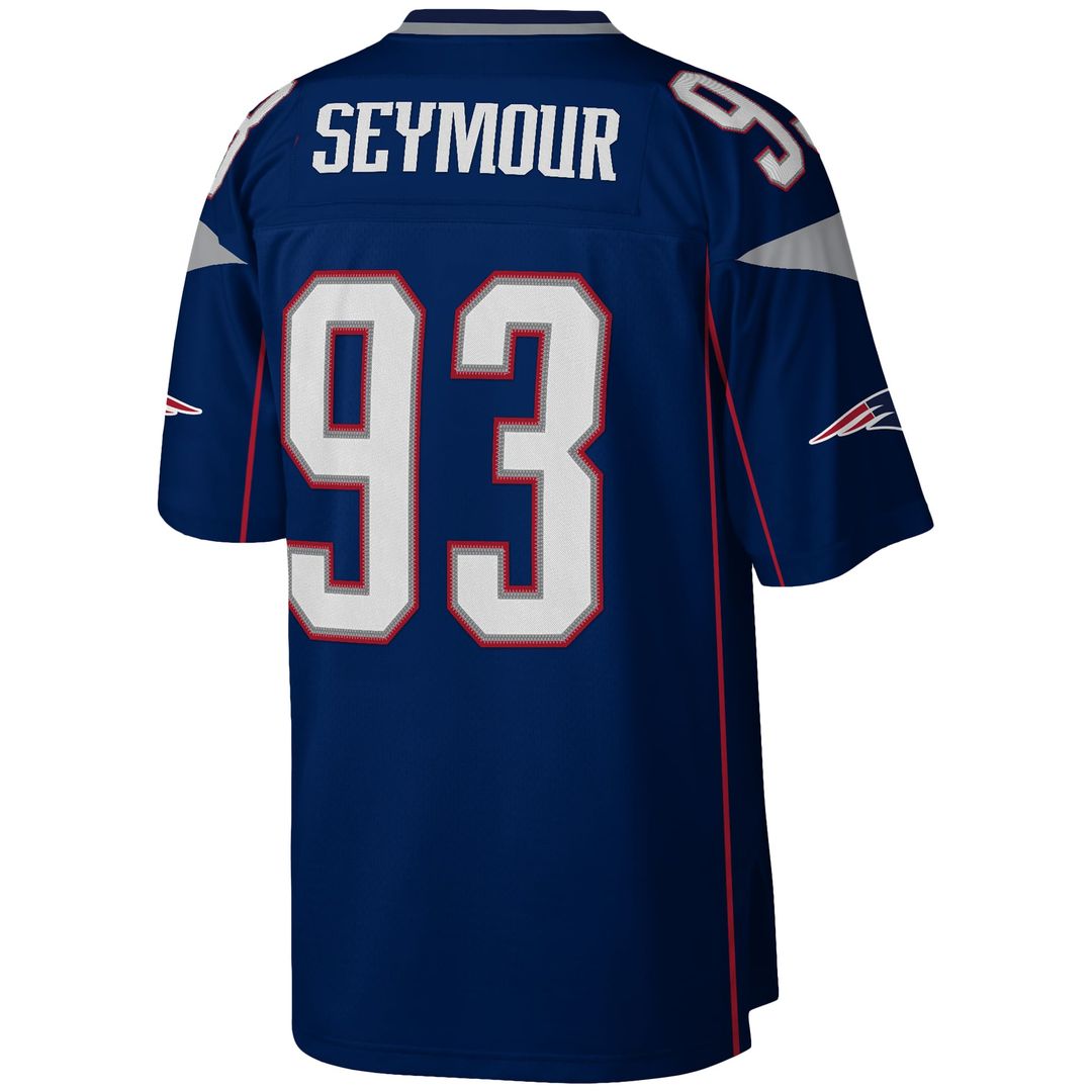New England Patriots Richard Seymour Mitchell & Ness Navy product image 3