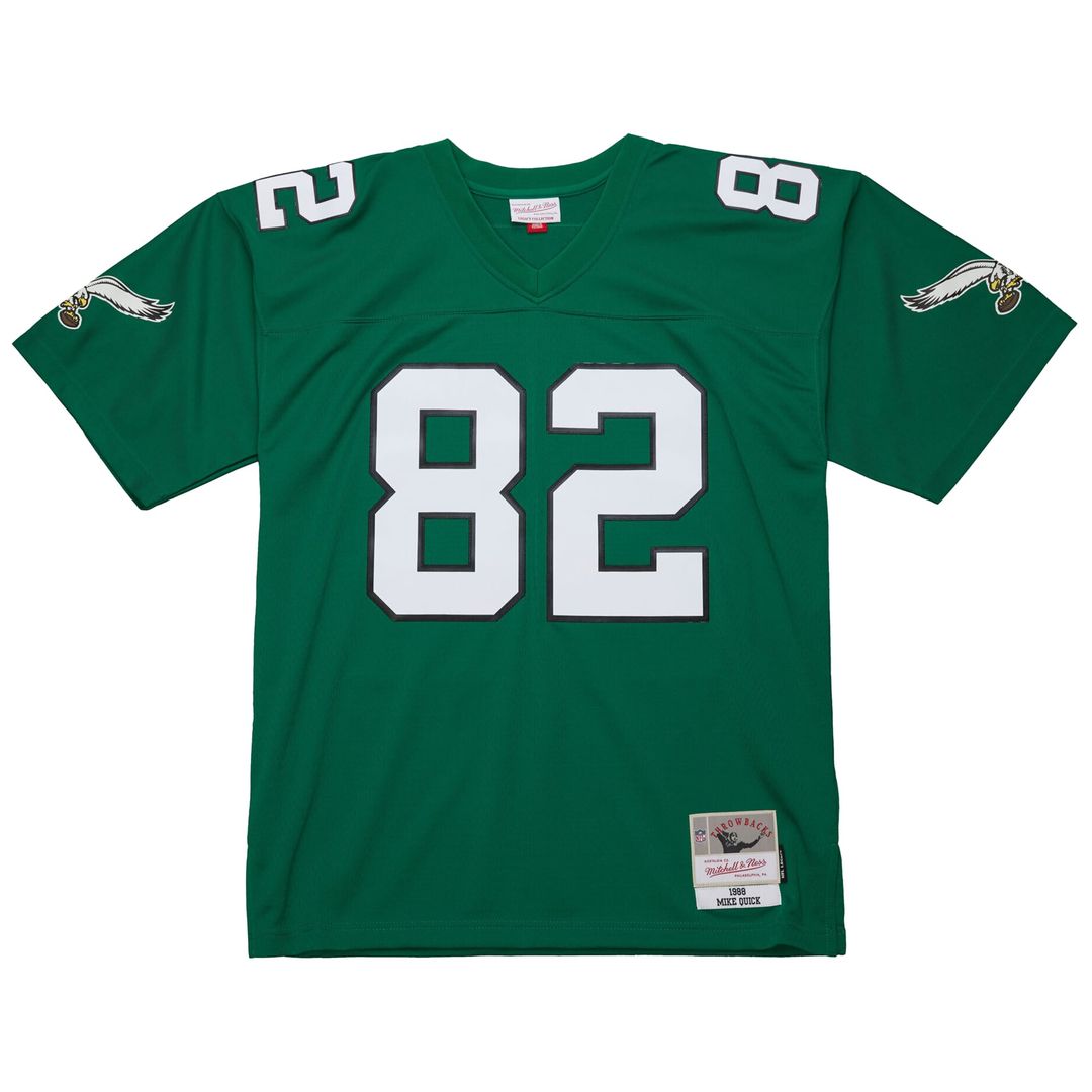 Philadelphia Eagles Mike Quick Mitchell & Ness Kelly Green product image 2