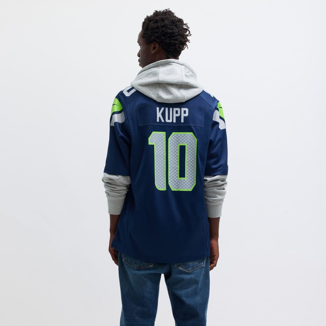 Seattle Seahawks Cooper Kupp Nike College Navy Game Jersey product image 15