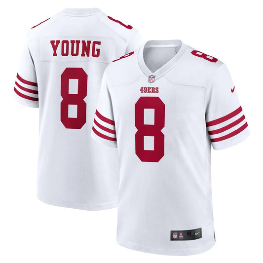 San Francisco 49ers Steve Young Nike White Retired Game product image 1
