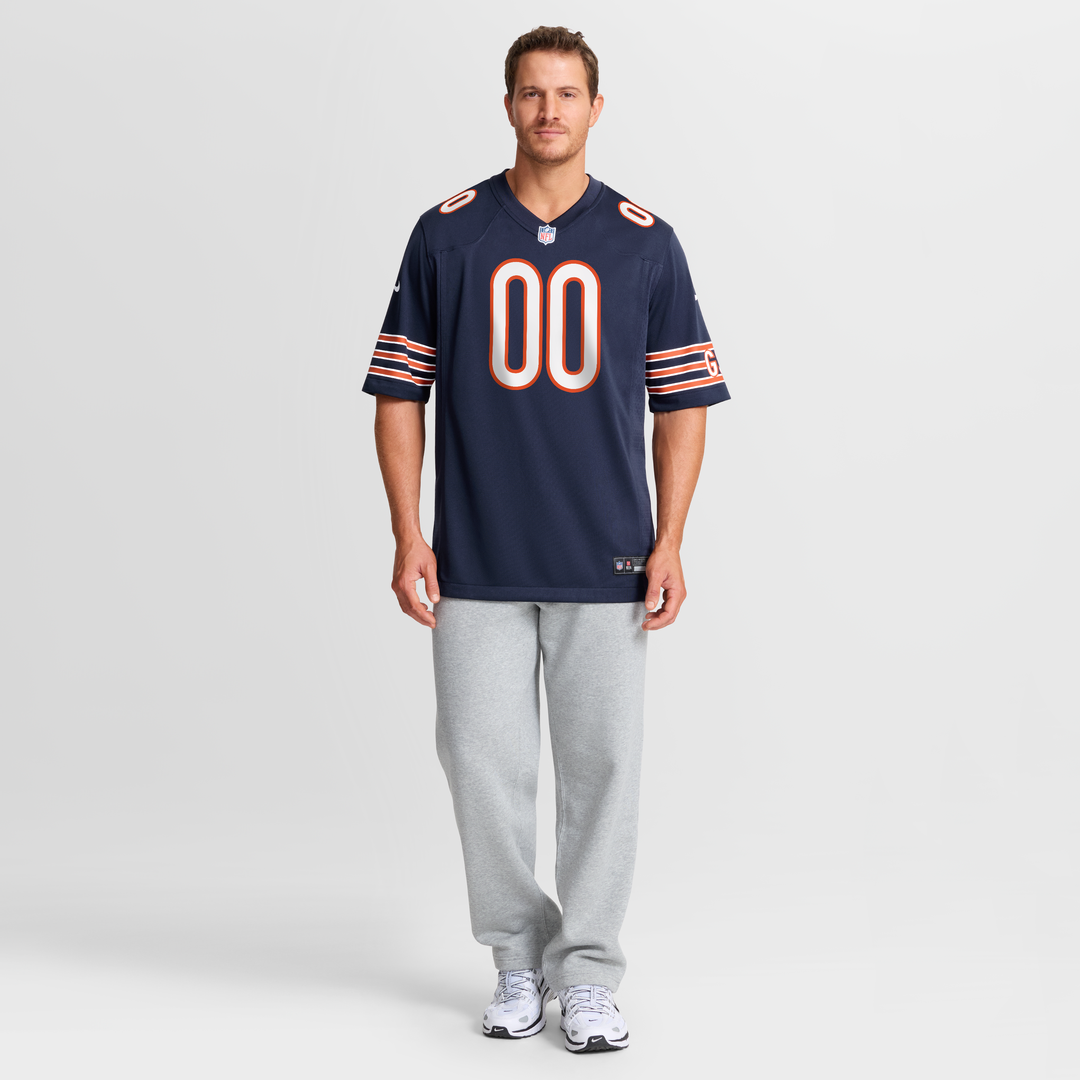 Chicago Bears Nike Navy Custom Jersey product image 7