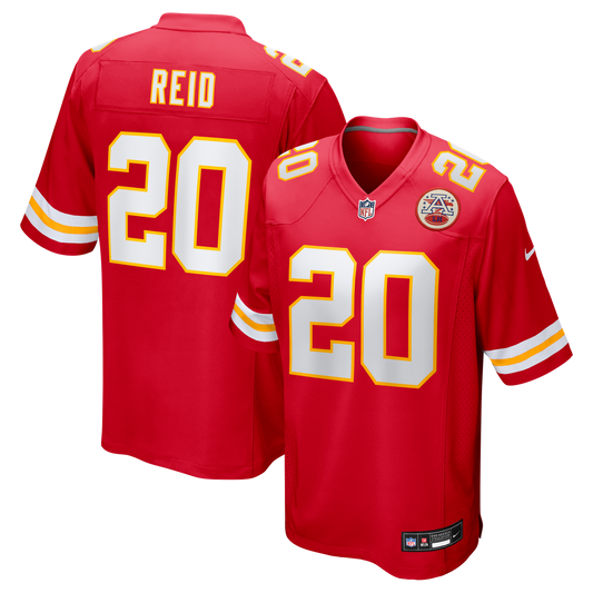 Kansas City Chiefs Justin Reid Nike Red Game Jersey product image 1