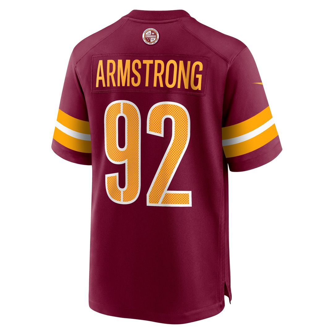 Washington Commanders Dorance Armstrong Nike Burgundy Game product image 3