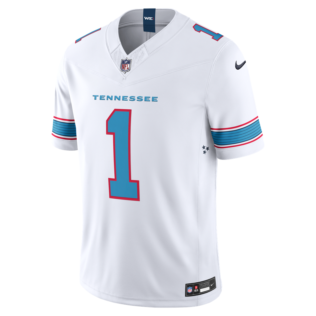 Tennessee Titans Cameron Ward Nike Light Blue Team Vapor product image 28