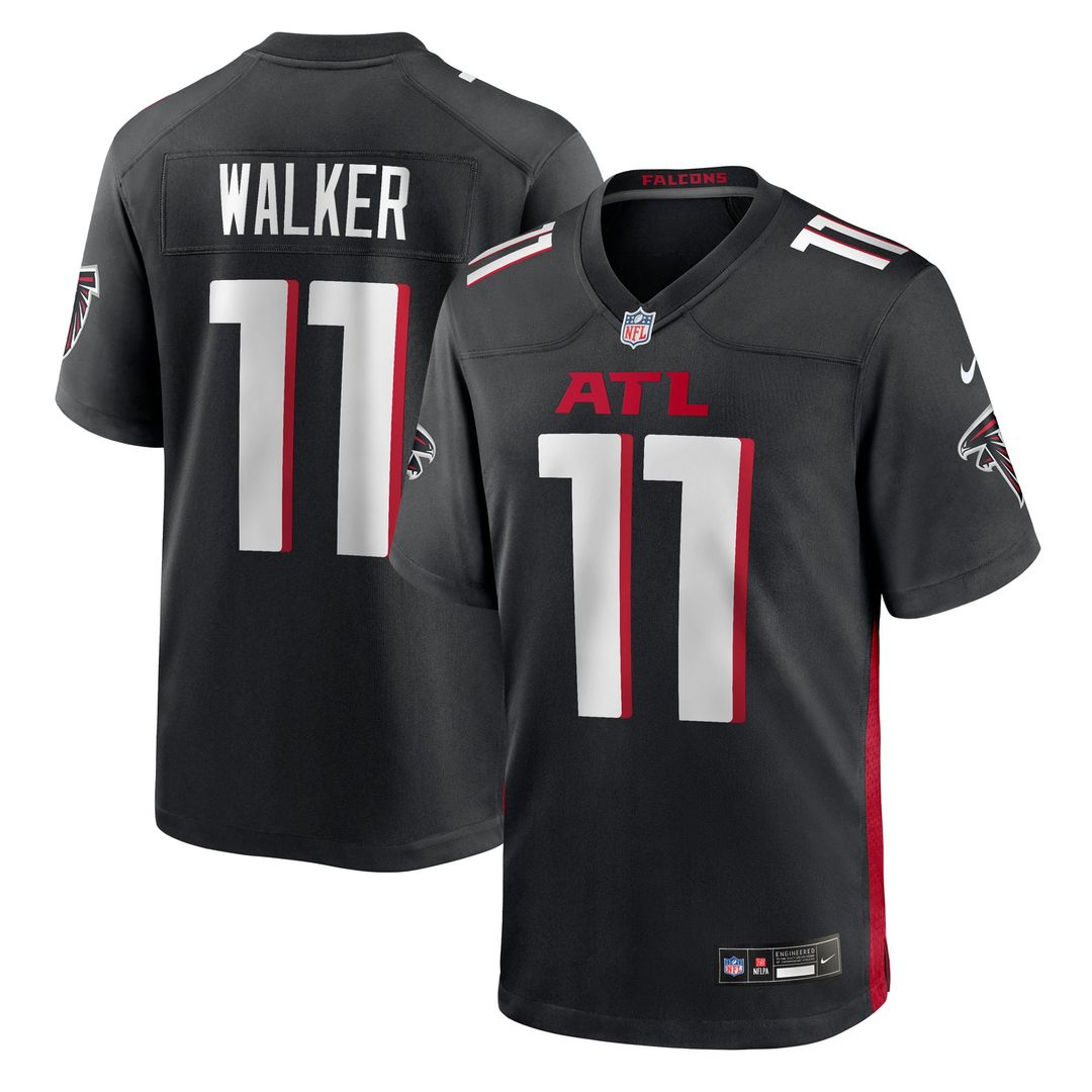 Atlanta Falcons Jalon Walker Nike Black Game Jersey product image 1