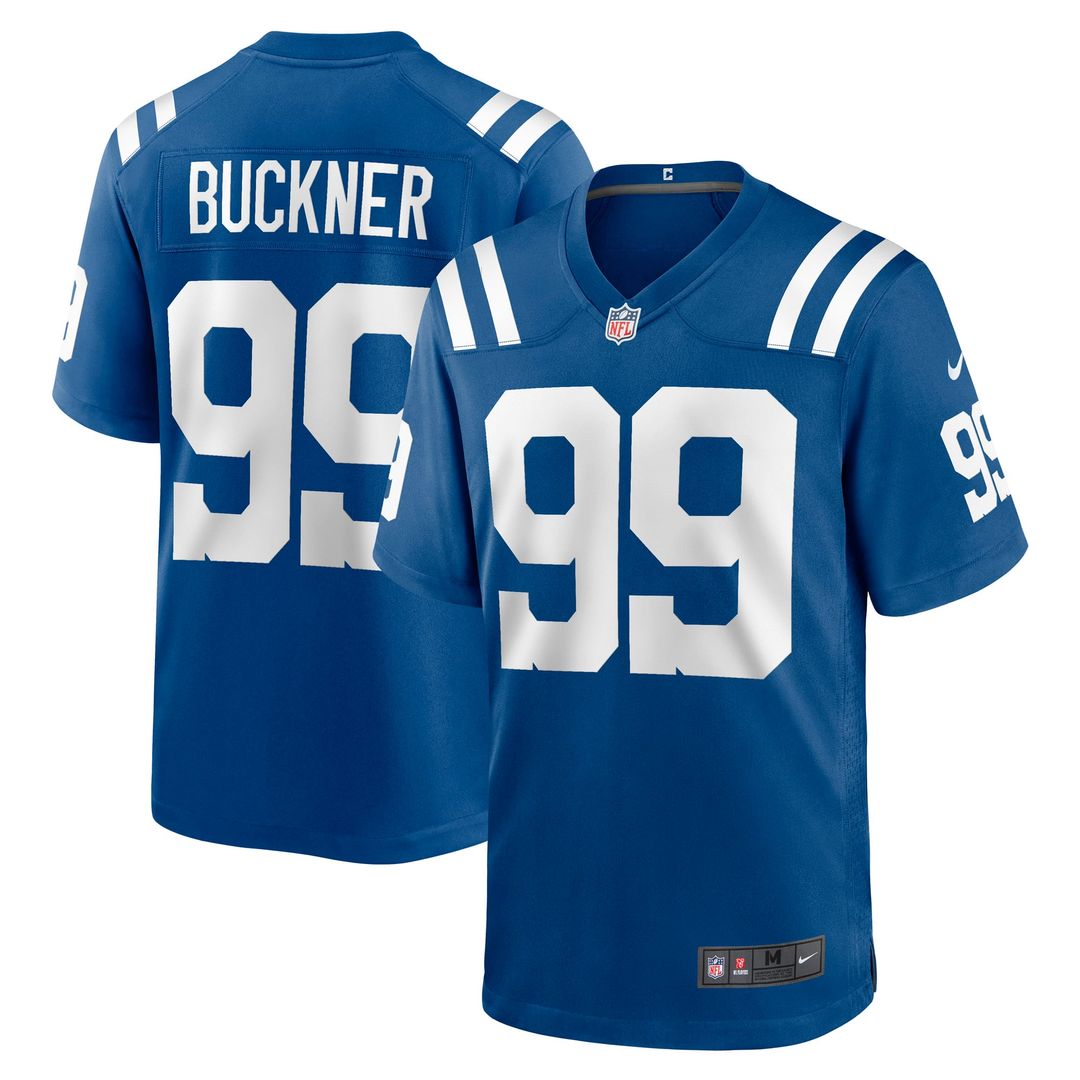 Indianapolis Colts DeForest Buckner Nike Blue Alternate product image 13