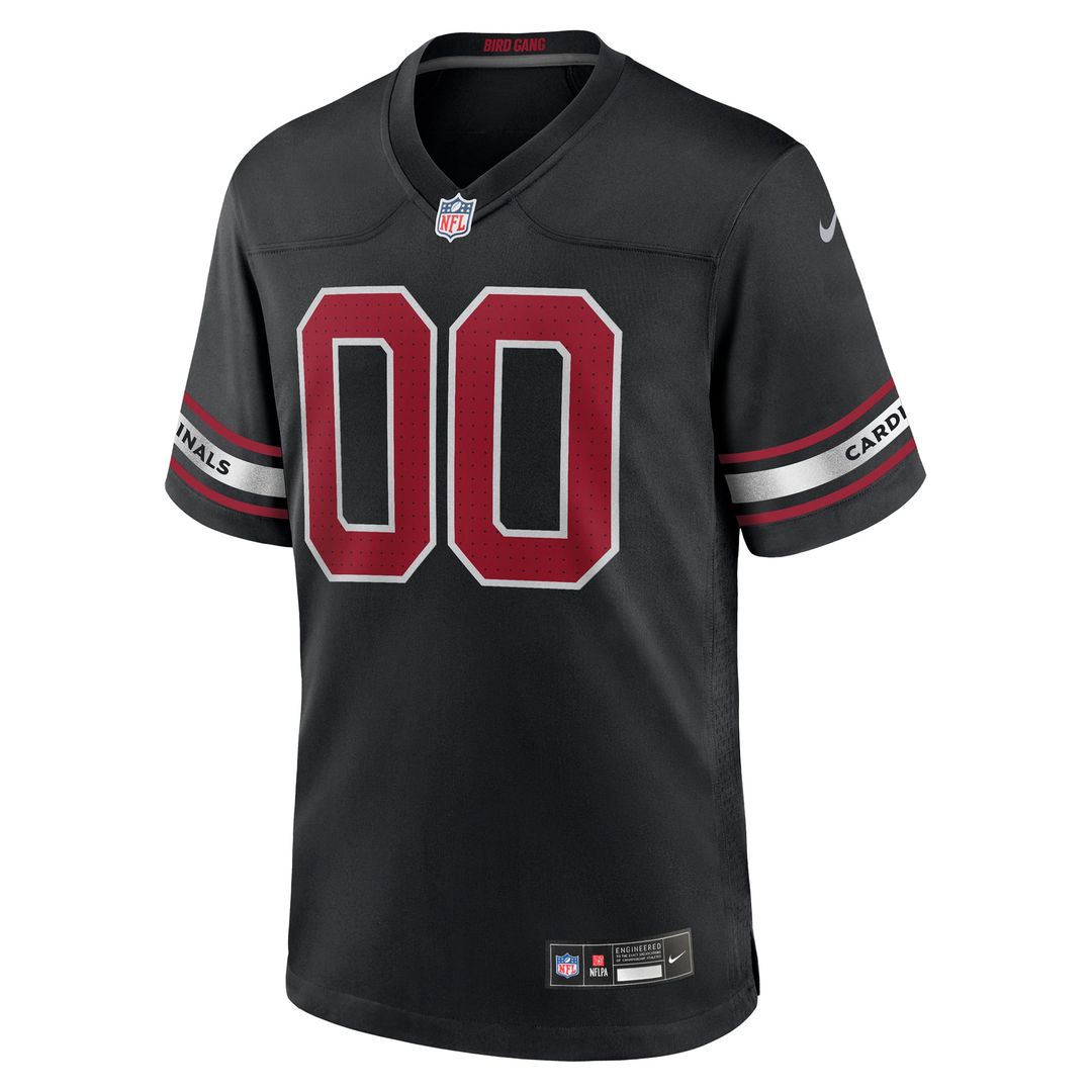 Arizona Cardinals Nike Black Alternate Custom Jersey product image 8