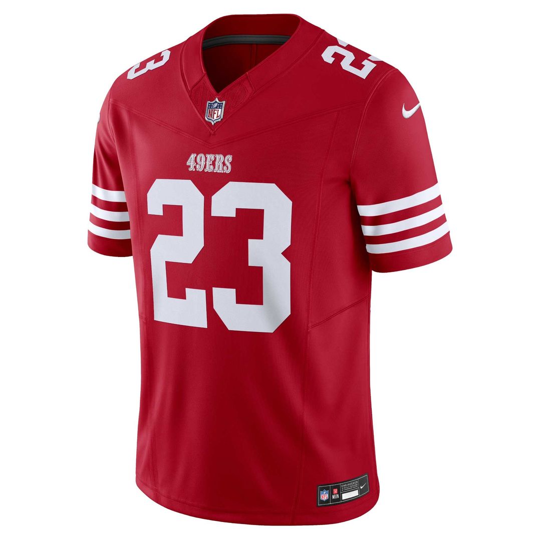San Francisco 49ers Christian McCaffrey Nike White Vapor product image 22