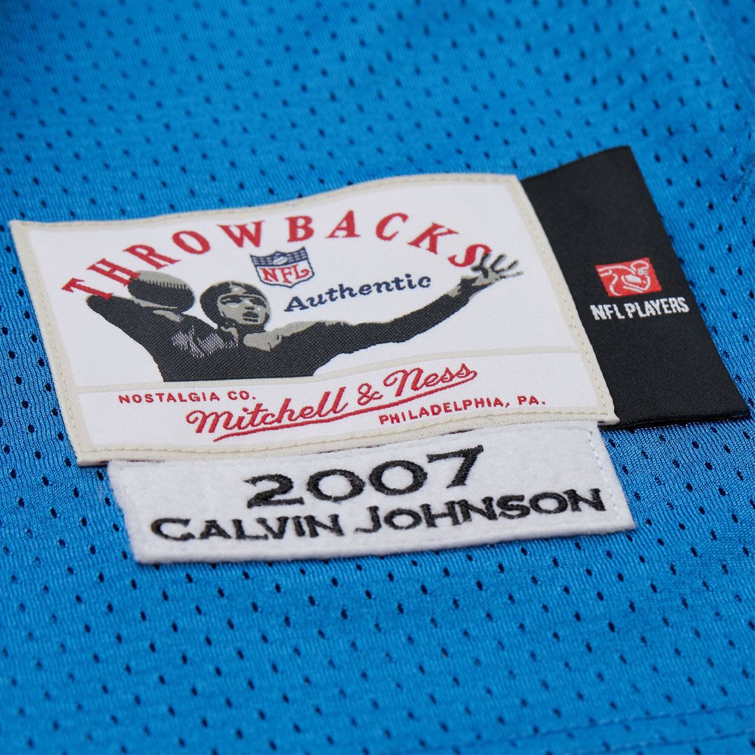 Detroit Lions Calvin Johnson Mitchell & Ness Black 2007 product image 23