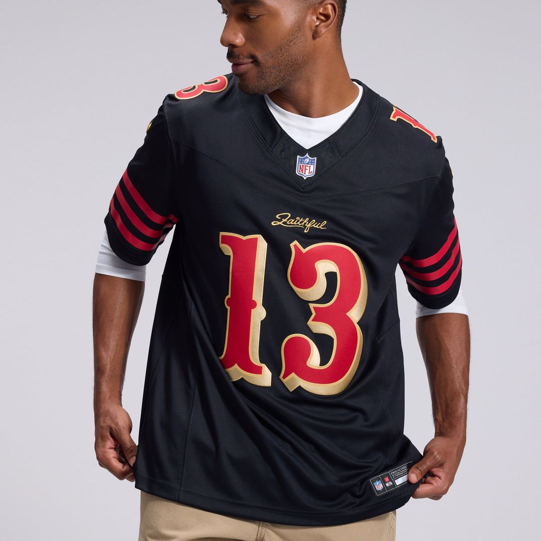 San Francisco 49ers Brock Purdy Nike Black Rivalries product image 9