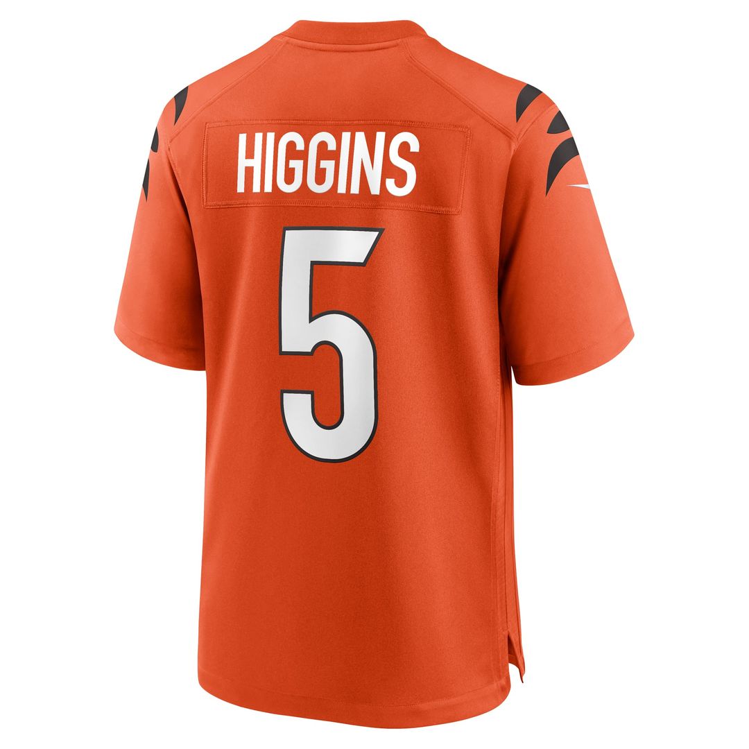 Cincinnati Bengals Tee Higgins Nike White Game Jersey product image 17